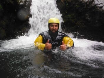 ghyll scrambling at Stonycroft Ghyll